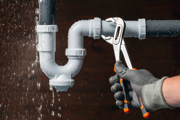 Professional Drain Cleaning technician working in Wilbraham, MA